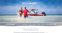 Desktop Screenshot of conceptboats.com